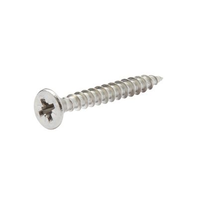 Vis à bois en acier inoxydable A2 pozidriv 5x40 mm - 20 pièces