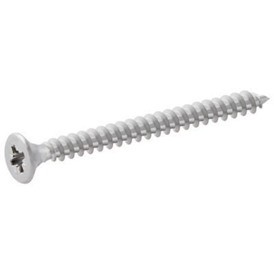 Vis à bois en acier inoxydable A4 pozidriv 5x60 mm - 20 pièces