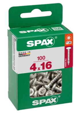 Vis bois et agglomeré VBA Inox A2 Tête ronde TR Pozi 6X70-30 pièces