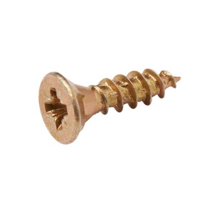 Vis à bois Turbodrive Premium pozidriv zinguée jaune 3x12 mm - 20 pièces