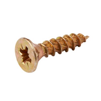 Vis à bois Turbodrive Premium pozidriv zinguée jaune 4.5x20 mm - 20 pièces