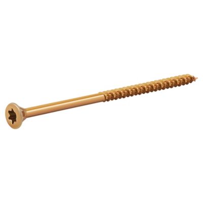 Vis à bois Turbodrive Premium torx zinguée jaune 5x90 mm - 100 pièces