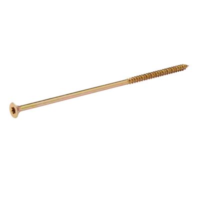 Vis à bois Turbodrive Premium torx zinguée jaune 6x180 mm - 100 pièces