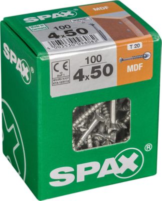 Vis à bois Wirox torx mdf 4x50 mm 100 pièces Castorama — free download