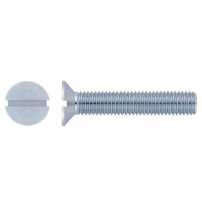 Vis a tete fraisee fendue CHAVESBAO VMFF0804502B M8x45 boite de 200 zinguee