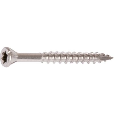 Vis agglo - Acton - Tête fraisée - TX - Inox A2 - Filetage partiel - 5 x 60/37 mm - Boîte de 200