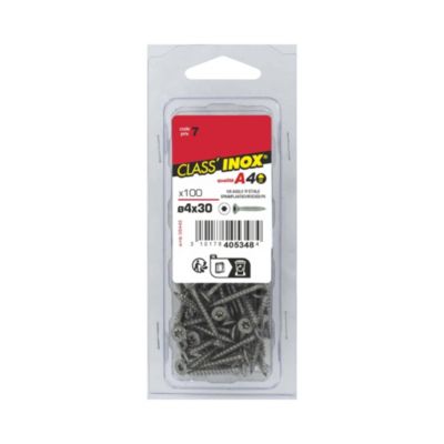Vis Torx Fraisée M3 Inox A2 – Lot De 10 à 50 Pièces, Longueurs 10 Ou 16 Mm