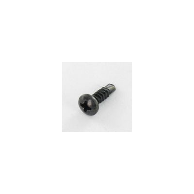 Vis autoperceuse Tête cylindrique bombée TCB Phillips 3.5X13 Filet tôle Acier zingué noir - 100 pièces