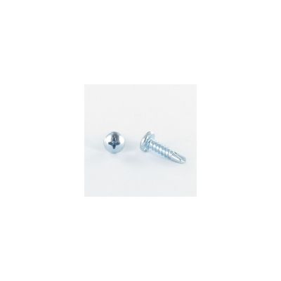 Vis autoperceuse Tête cylindrique bombée TCB Phillips 3.5X19 Filet tôle Acier zingué - 100 pièces