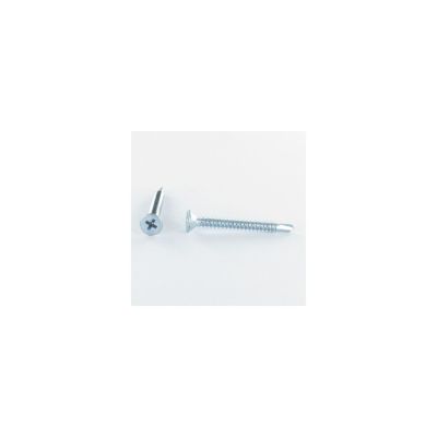 Vis autoperceuse Tête fraisée Phillips 4.2X19 Filet tôle Acier zingué - 100 pièces