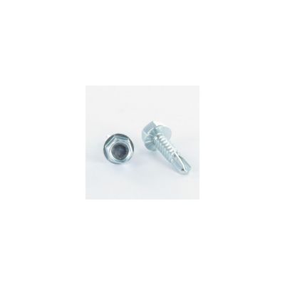 Vis autoperceuse Tête hexagonale TH 5.5X63 Filet tôle Acier zingué - 200 pièces