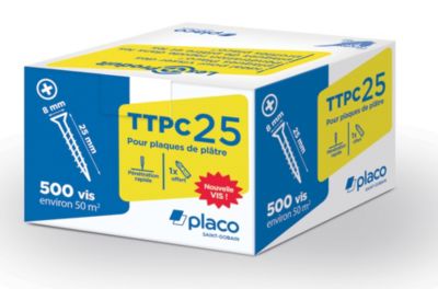Vis placo 25mm x500