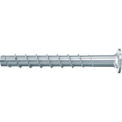 Vis béton - Fischer - Tête cylindrique - Acier électrozingué - 6 x 40/5 - Boîte de 100
