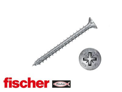 Vis à bois empreinte Pozidriv 4x40, boite de 200 Fischer