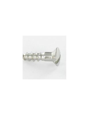 Vis bois Inox A2 Tête fraisée bombée TFB Fendue 3.5X25 - 1 pièce