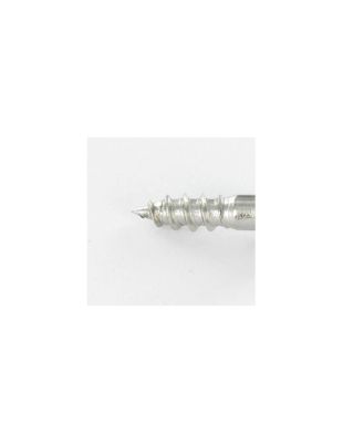 Vis bois Inox A2 Tête fraisée bombée TFB Fendue 3.5X25 - 1 pièce