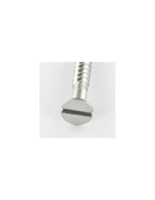 Vis bois Inox A2 Tête fraisée Fendue 3.5X20 - 1 pièce
