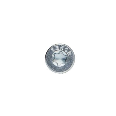 Vis charpente TEKOR Tête fraisée Cranté TORX T25 5X90 Filetée sur 47 Pointe antifendage type 17 Acier zingué - 1 pièce