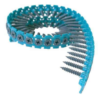 Vis en bande pour plaque de plâtre diam 3,9 x 25 mm Makita F-30913