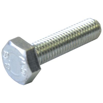Vis à métaux 8 x 30 mm tête hexagonale zingué (boîte de 100)
