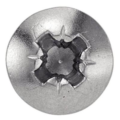 Vis à métaux tête cylindrique cruciforme inox A2 DIN 7985 6X12 boîte de 200 - ACTON - 622166X12