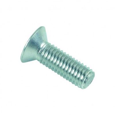 vis à métaux tête fraisée pozidriv zingué - 6 x 45 mm- vendu par 200
