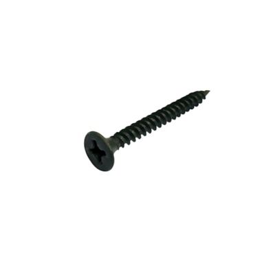 Vis pour plaque de plâtre (universelle), noir mat, 3,5x25 mm - 200 pièces