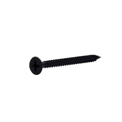 Vis pour plaque de plâtre (universelle), noir mat, 3,5x45 mm - 2 kg