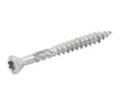 Vis pour terrasse Torx + 2 embouts acier inoxydable 5 x 50 mm, 1000 pièces