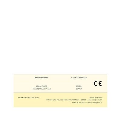 Vis - SPAX - Tête fraisée - Diam. 4.5 mm - Long. 40 mm - Lot de 100 ...