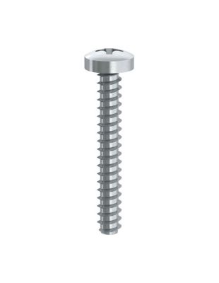Vis tôle Tête cylindrique TC Phillips numéro 1 Sans pointe 2.9X19 Acier zingué - 1 pièce