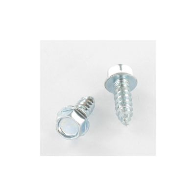 Vis tôle Tête hexagonale TH Embase collerette 3.5X9.5 Acier zingué - 1000 pièces