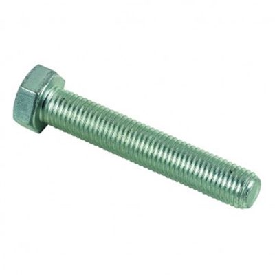 vis tête hexagonale totalement filetée classe 8,8 zingué - 20 x 70 mm- vendu par 25