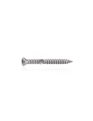 Vis terrasse Double filet Tête fraisée TF TORX T25 5X80 Inox A4 T17 - 30 pièces