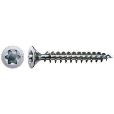 Vis universelle SPAX WIROX Torx 3 x 20 mm, tête fraisée, filetage total, boîte de 200