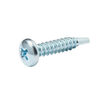 Vis zinguée autoperceuses à tête cylindrique, 4,8x25 mm - 25 pièces