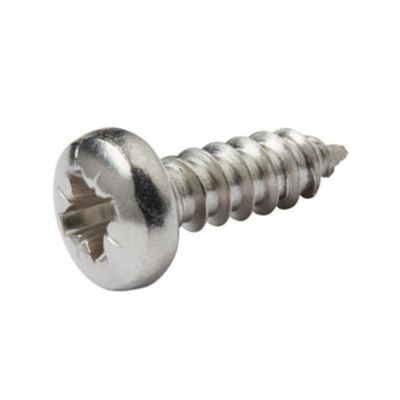 Vis zinguée autoperceuses à tête cylindrique acier inoxydable A2, 4,2x13 mm - 25 pièces