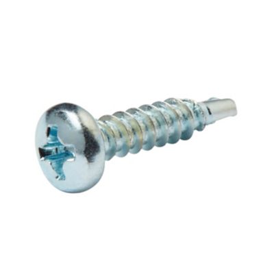 Vis zinguée autoperceuses à tête Philips 3,5x16 mm, 25 pièces