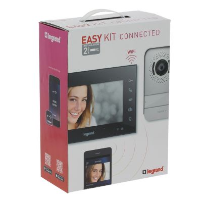 Visiophone connecté Legrand Easy kit écran noir 7"