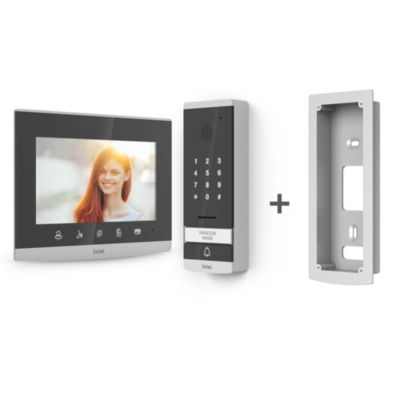 Visiophone filaire EXTEL Code 7 pouces / 18cm avec clavier à code intégré — free download