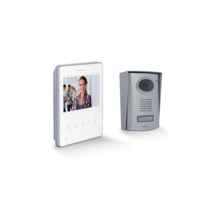 Visiophone filaire ultra fin 4.3'' IP44 Chacon — free download
