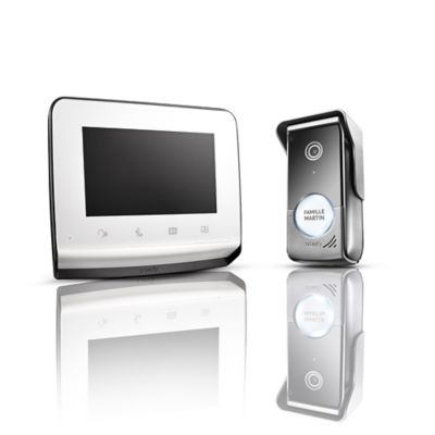 Visiophone filaire V350 - Somfy - Ecran 7 pouces - Vision nocturne - Contrôle jusqu'à 5 équipements RTS - Caméra grand angle