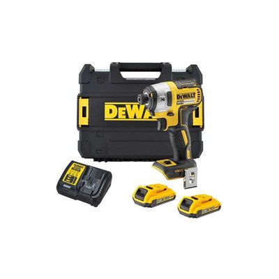 Visseuse a choc dewalt dcf887d2 2000 W 205.0 Nm 18 V Brushless (2 batteries)