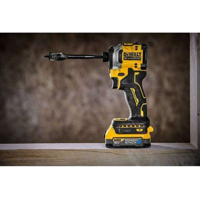 Visseuse a choc dewalt powerstack dcf850e1t 475 W Brushless 205.0 Nm sans fil 18 V (avec batterie)