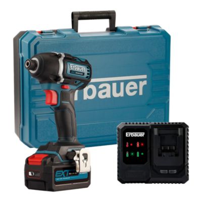 Visseuse à chocs sans fil brushless Erbauer EID18-Li 18V - 4Ah