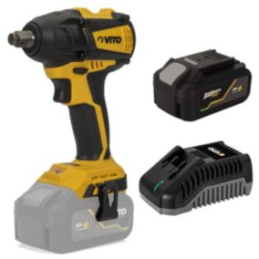 Visseuse à choc 20V EGO LI + Batterie 4Ah Couple 300 Nm + Chargeur rapide 20V VITO