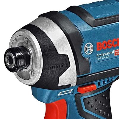 Visseuse à chocs 12V GDR 12V-105 Professional (sans batterie ni chargeur) + coffret L-BOXX - BOSCH - 06019A6906