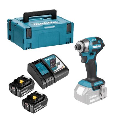 Visseuse à chocs 18V 180Nm -2x5.0 Ah- - MAKITA DTD173RTJ