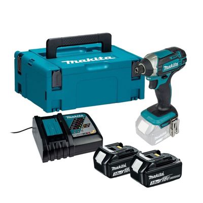 Visseuse à chocs 18V LXT 165 Nm (2x3,0 Ah) en MAKPAC - MAKITA DTD152RFJ