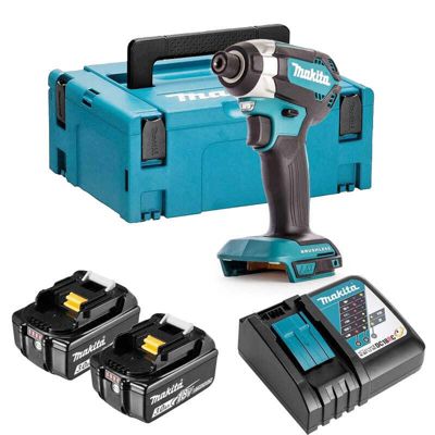 Visseuse à chocs 18V MAKITA DTD153RFJ - 2 batteries 3Ah, chargeur et MAKPAC